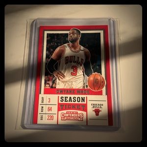 Dwyane Wade ‘17 Contenders Card No. 17